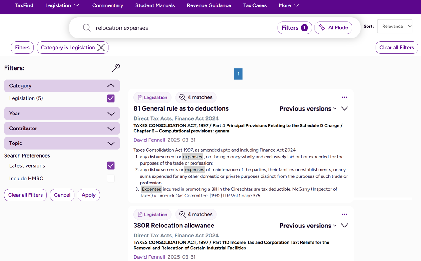 Improved and Refined Search Results